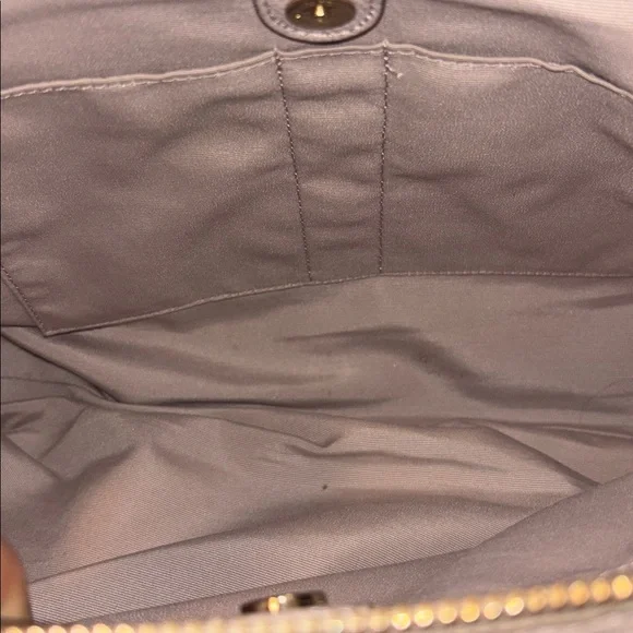 Coach Christie Carryall F36606 Leather Shoulder Bag with Gold Accents - Picture 13 of 13